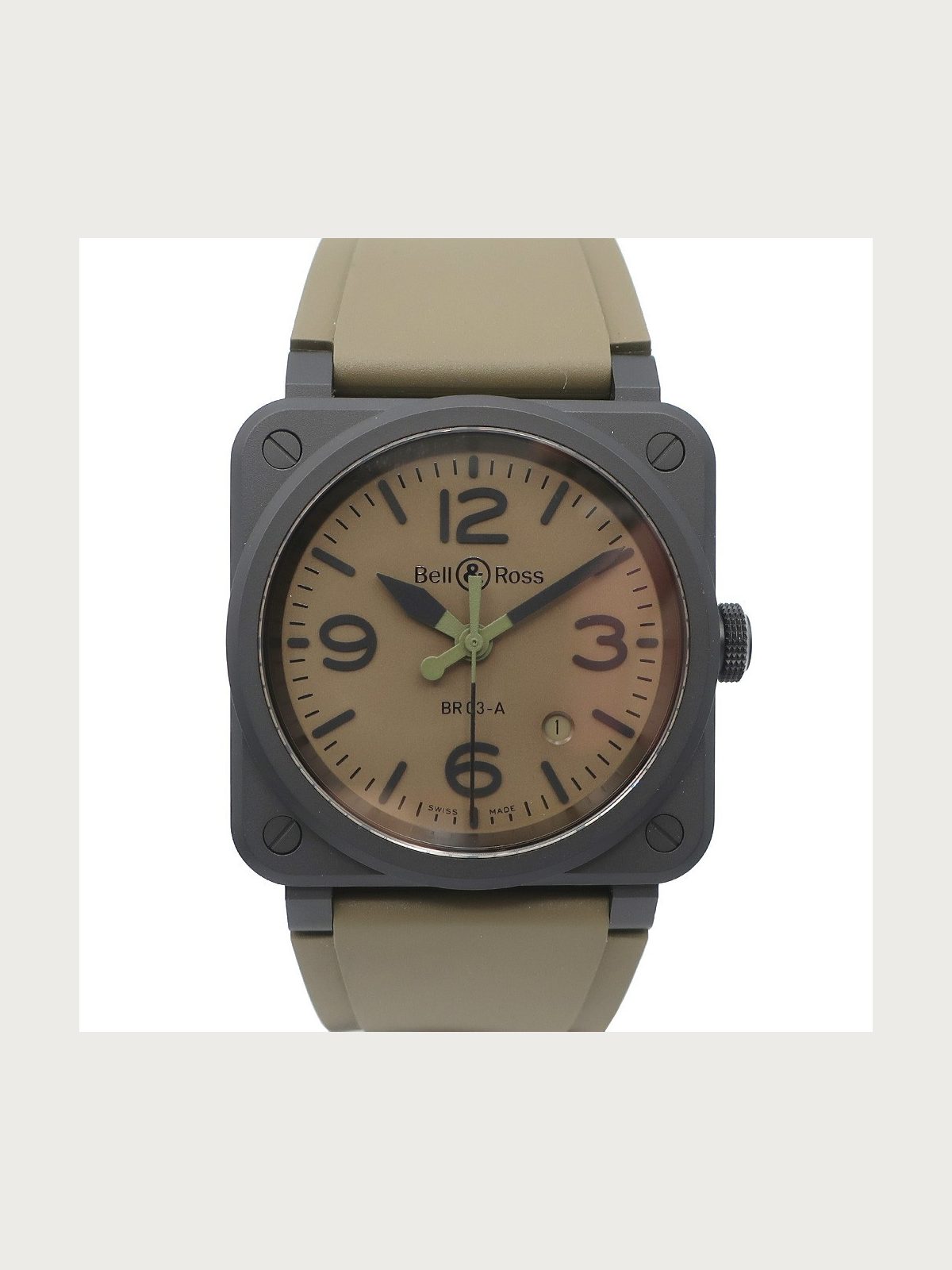 BELL＆ROSS BR03A-MIL-CE/SRB TO320502