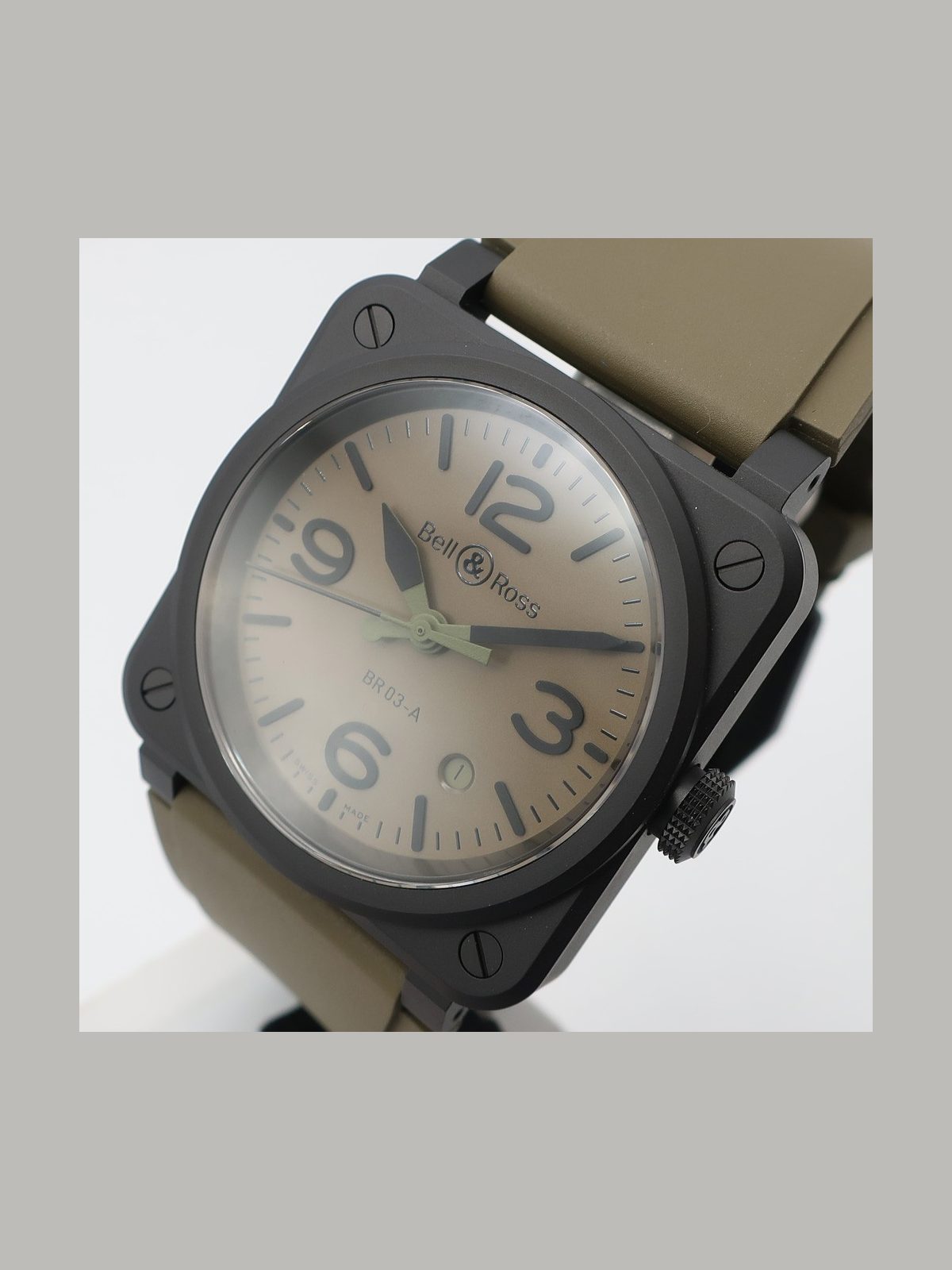 BELL＆ROSS BR03A-MIL-CE/SRB TO320502