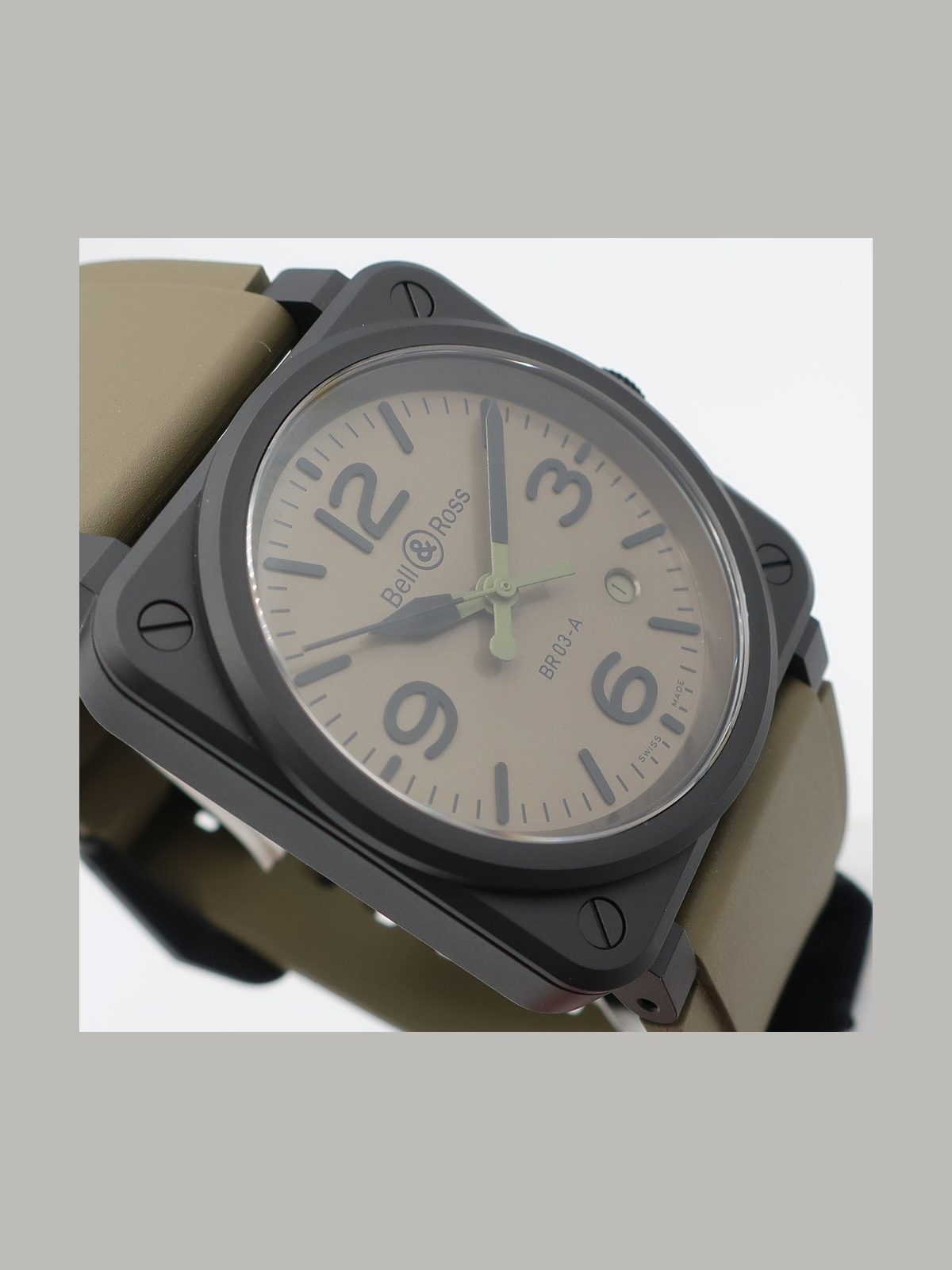 BELL＆ROSS BR03A-MIL-CE/SRB TO320502
