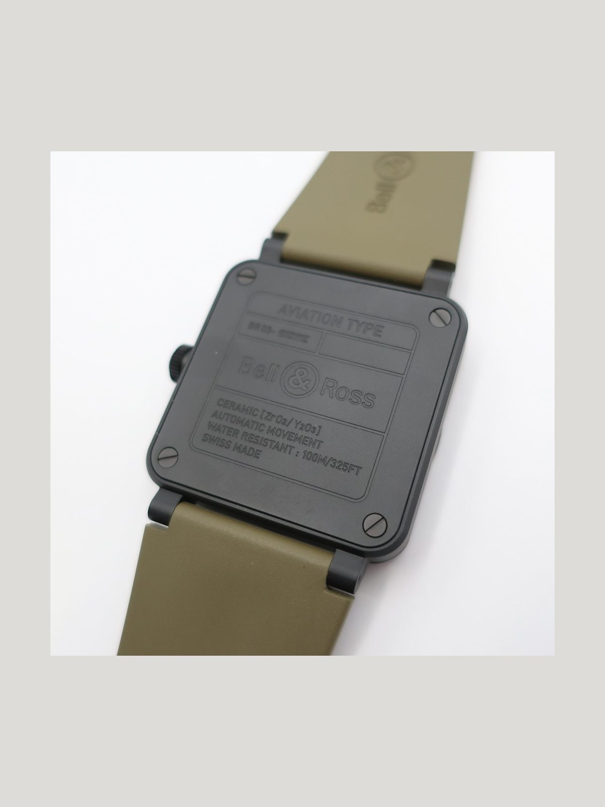 BELL＆ROSS BR03A-MIL-CE/SRB TO320502