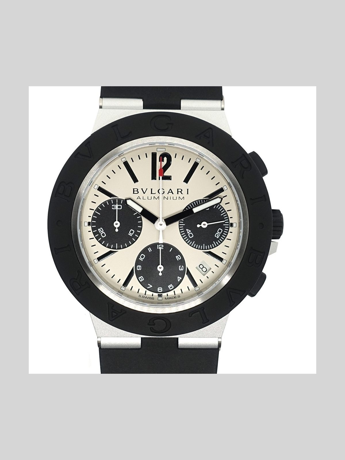 BVLGARI Bvlgari Bvlgari Aluminum Chronograph BB41SBATRSLNCH2 TO320508