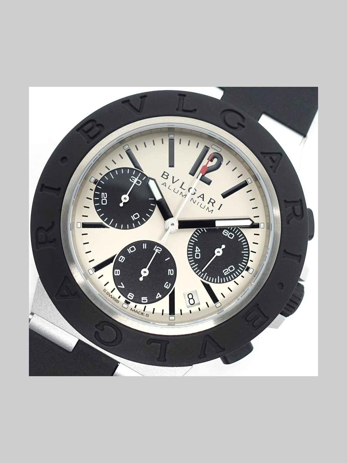 BVLGARI Bvlgari Bvlgari Aluminum Chronograph BB41SBATRSLNCH2 TO320508