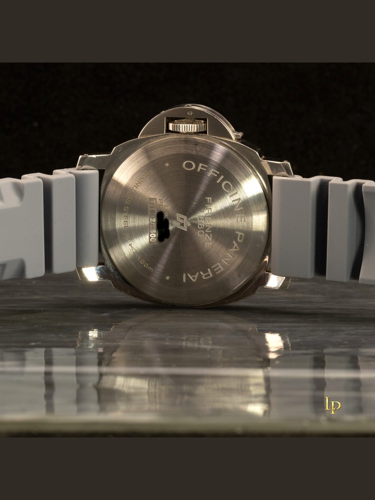 Panerai Luminor Marina Logo PAM01005 44mm Black Dial Full Set Hand Wind