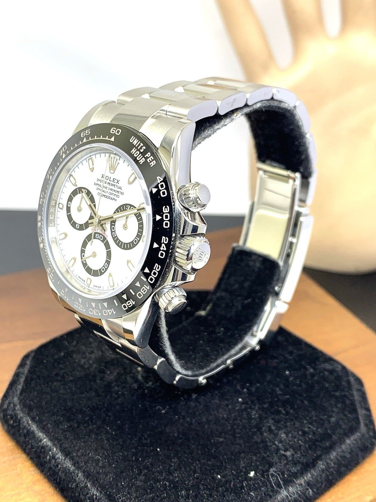 Rolex Daytona Panda Men's Watch 116500 Swiss Automatic Steel 40mm Box 2021 Card