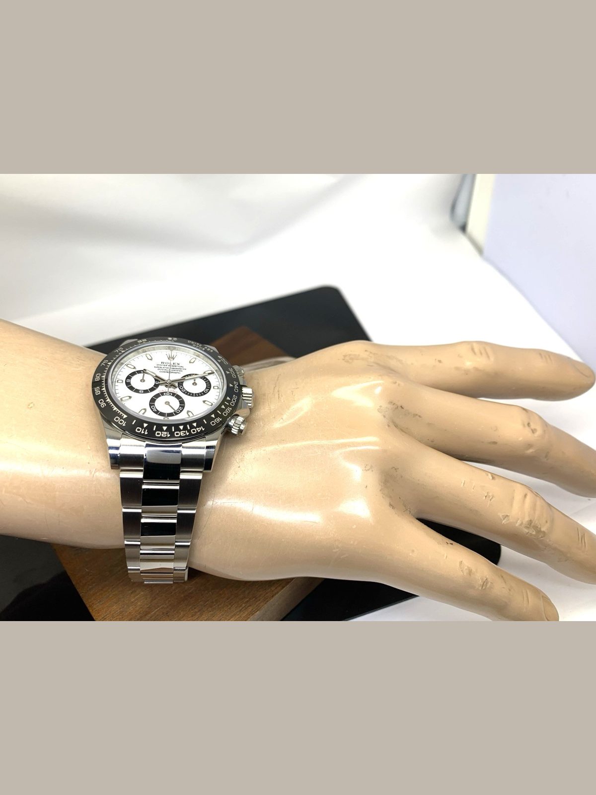 Rolex Daytona Panda Men's Watch 116500 Swiss Automatic Steel 40mm Box 2021 Card