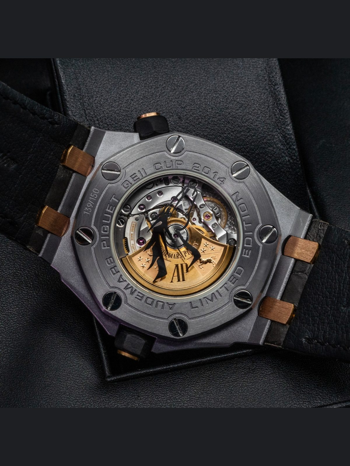 Audemars Piguet Royal Oak Offshore Diver QEII Cup 15709TR Tantalum Box Papers