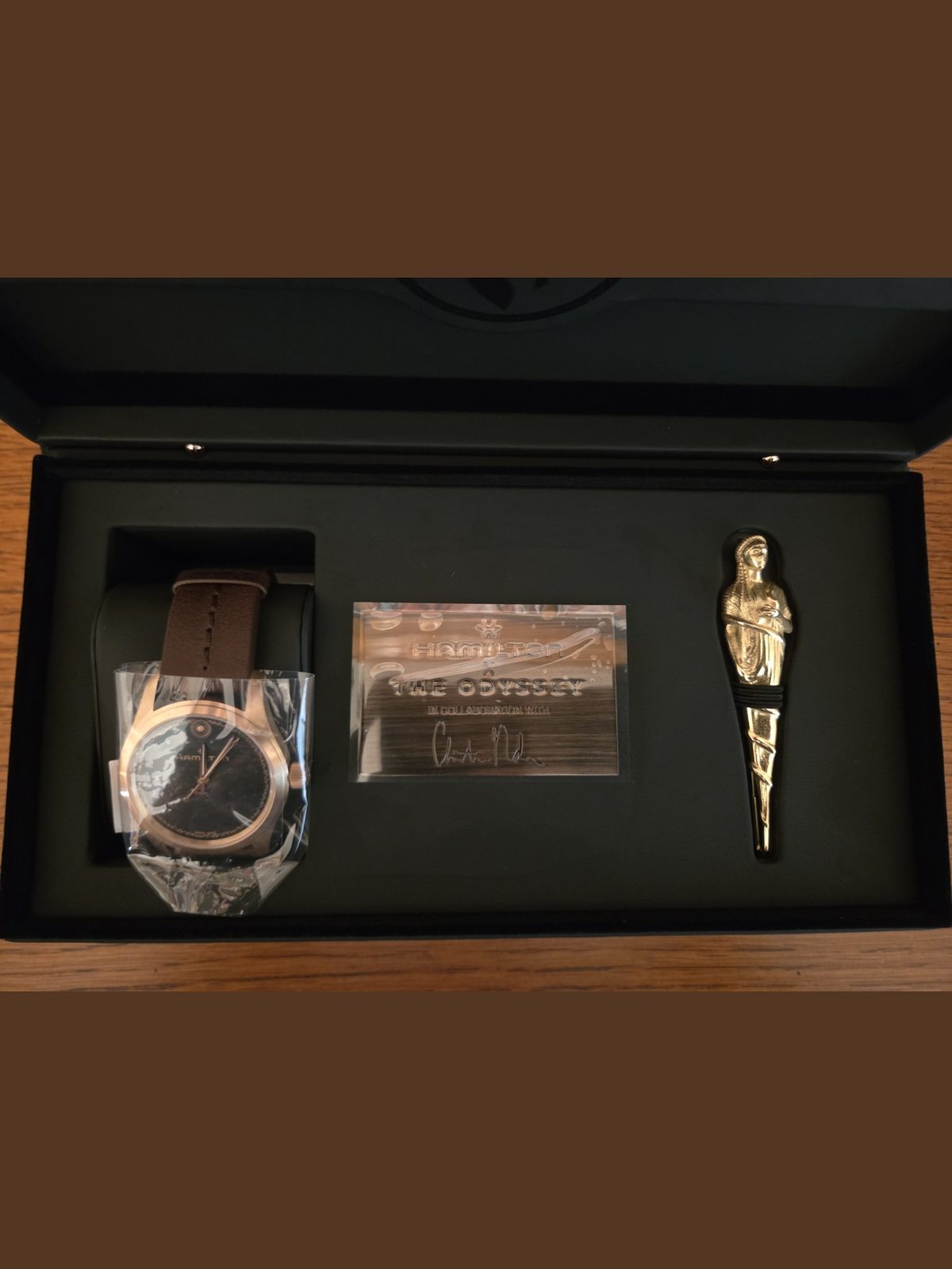 Hamilton X The Odyssey Khaki Field Automatic Limited Edition Watch H70675530 NEW