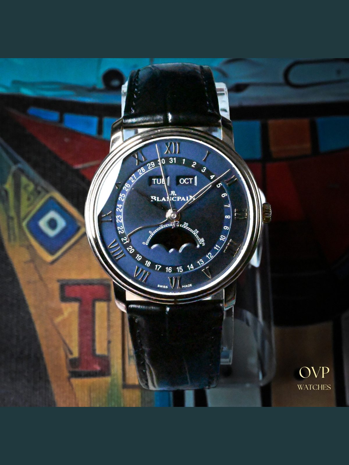 Blancpain Villeret Quantième Complet – Complete Set | Ref: 6654-3640-55B | 2021