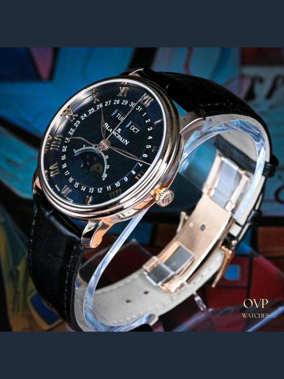 Blancpain Villeret Quantième Complet – Complete Set | Ref: 6654-3640-55B | 2021