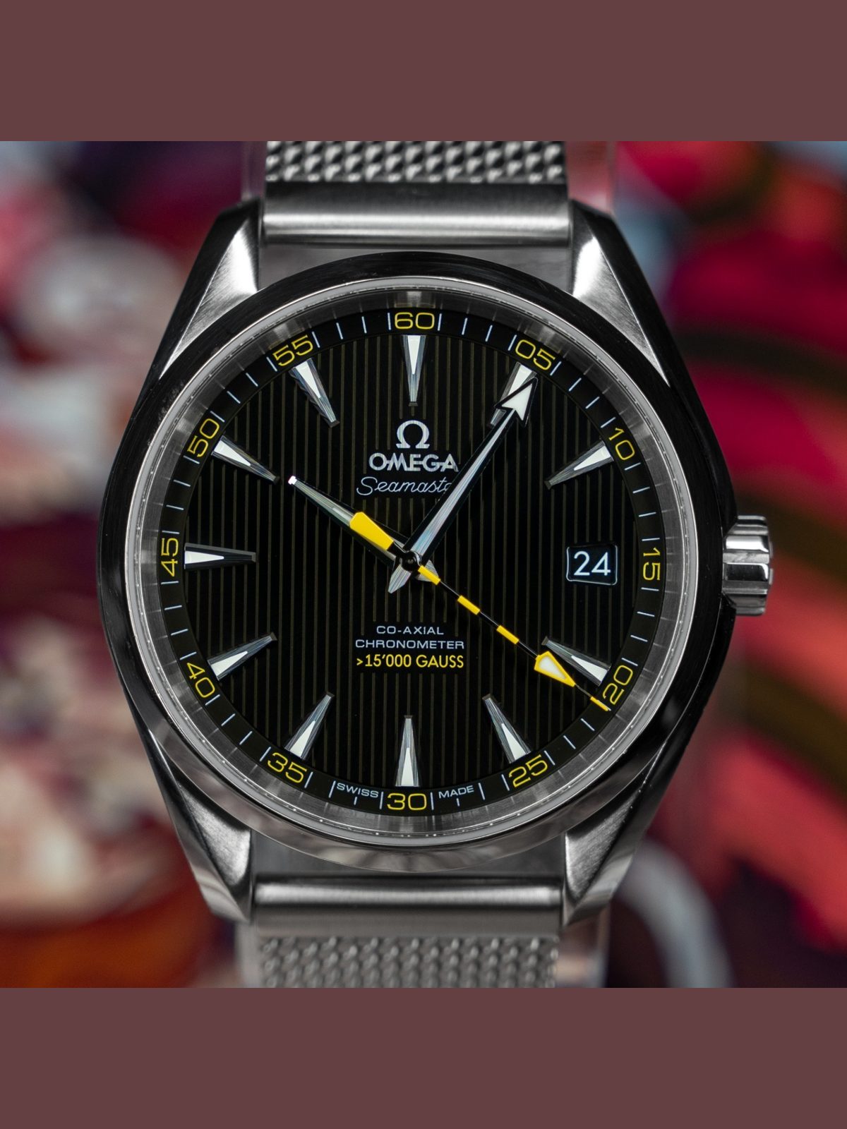 OMEGA 2022 Omega Seamaster Aqua Terra 150m 15,000 Gauss “Bumblebee”231.12.42.21.01.001