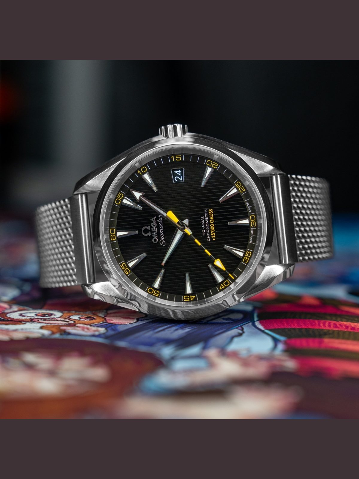 OMEGA 2022 Omega Seamaster Aqua Terra 150m 15,000 Gauss “Bumblebee”231.12.42.21.01.001