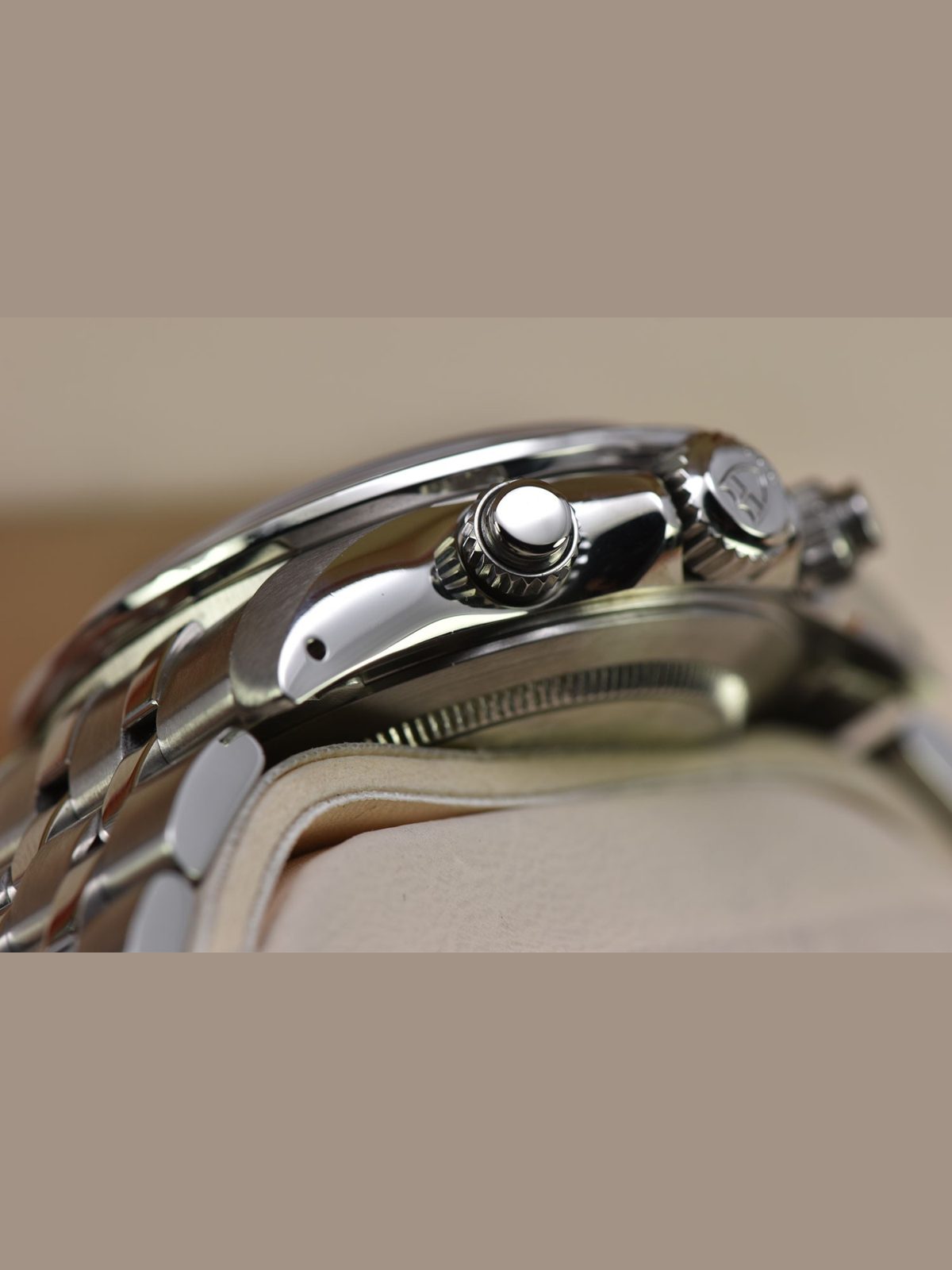 TUDOR Prince Date Non-Tiger Chronograph Chrono Time "Panda Dial" 79260 B+P #3428