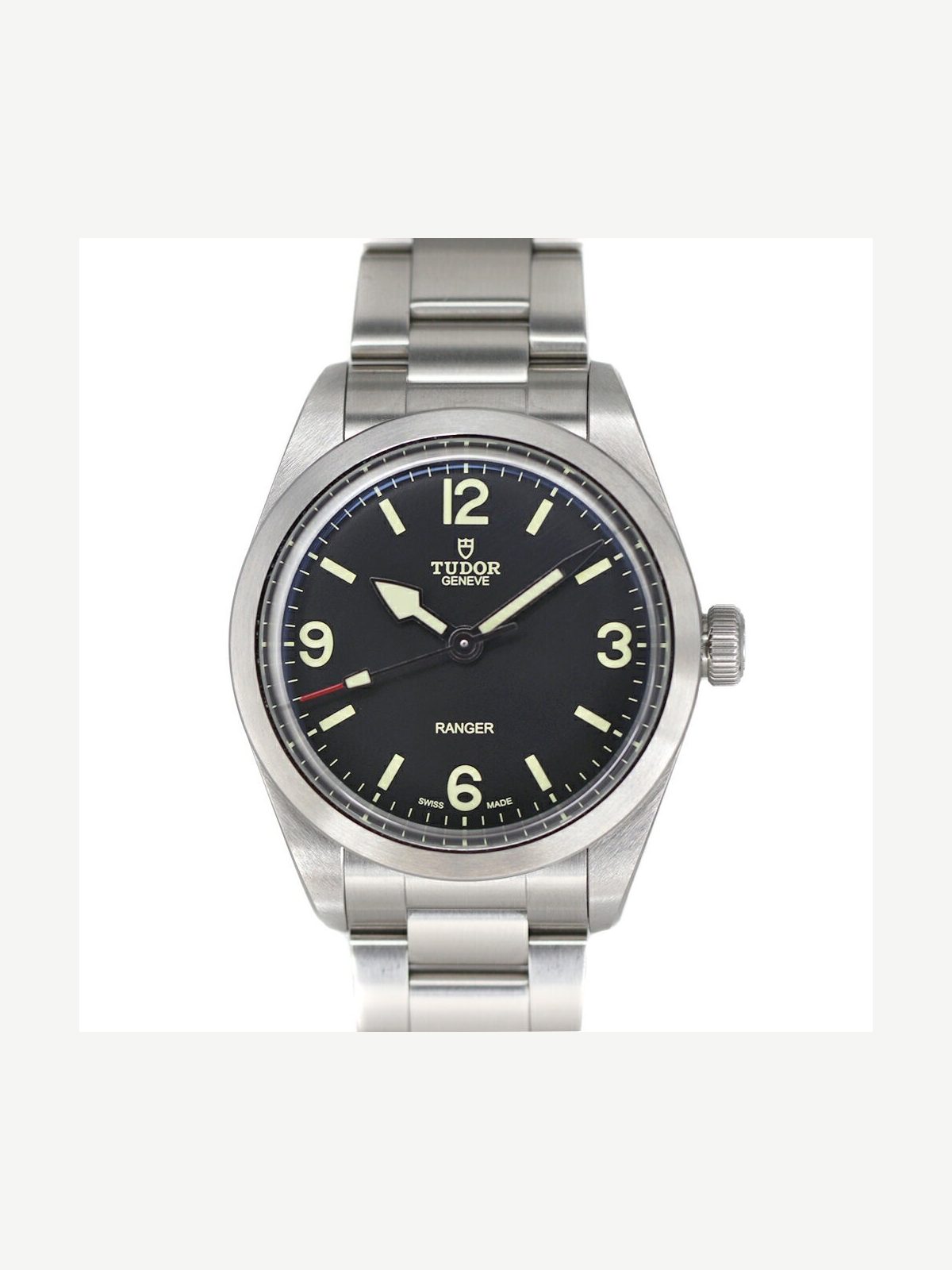 TUDOR Ranger Automatic Black Men's Used JDM Watch