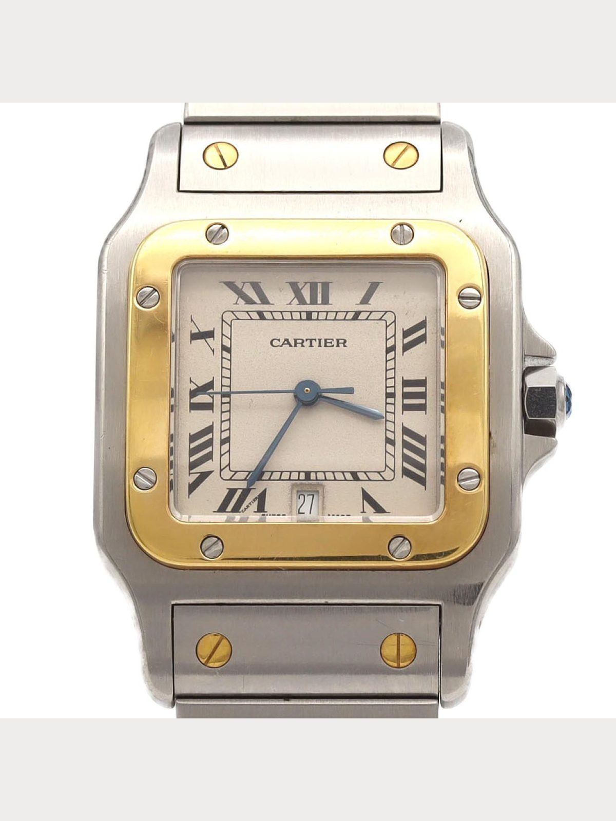 CARTIER Authentic [Unserviced - Value Price] Cartier Santos Galbee LM Two-Tone W2001...