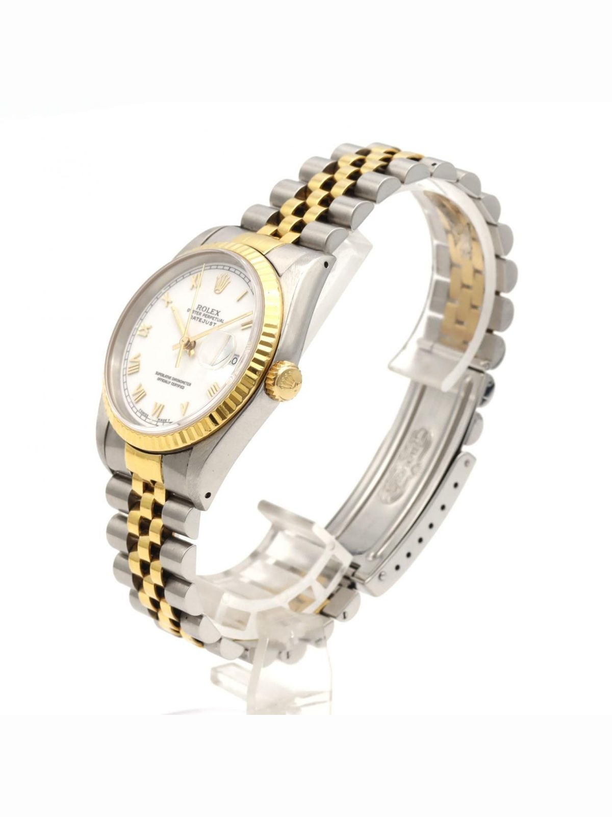 ROLEX Authentic [Unserviced - Value Price] Rolex Datejust 16233 SSxYG Mechanical A...