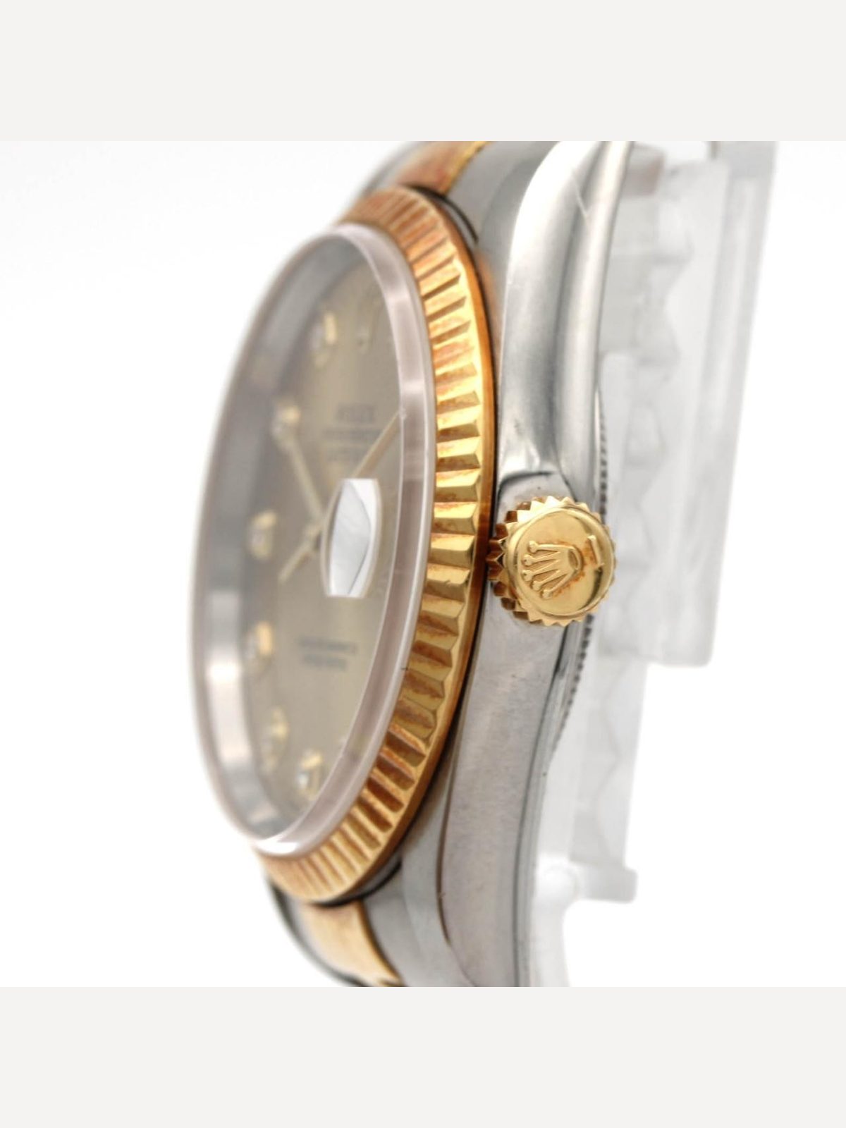 ROLEX Authentic [Unserviced - Value Price] Rolex Datejust 16233G SSxYG Mechanical Watch