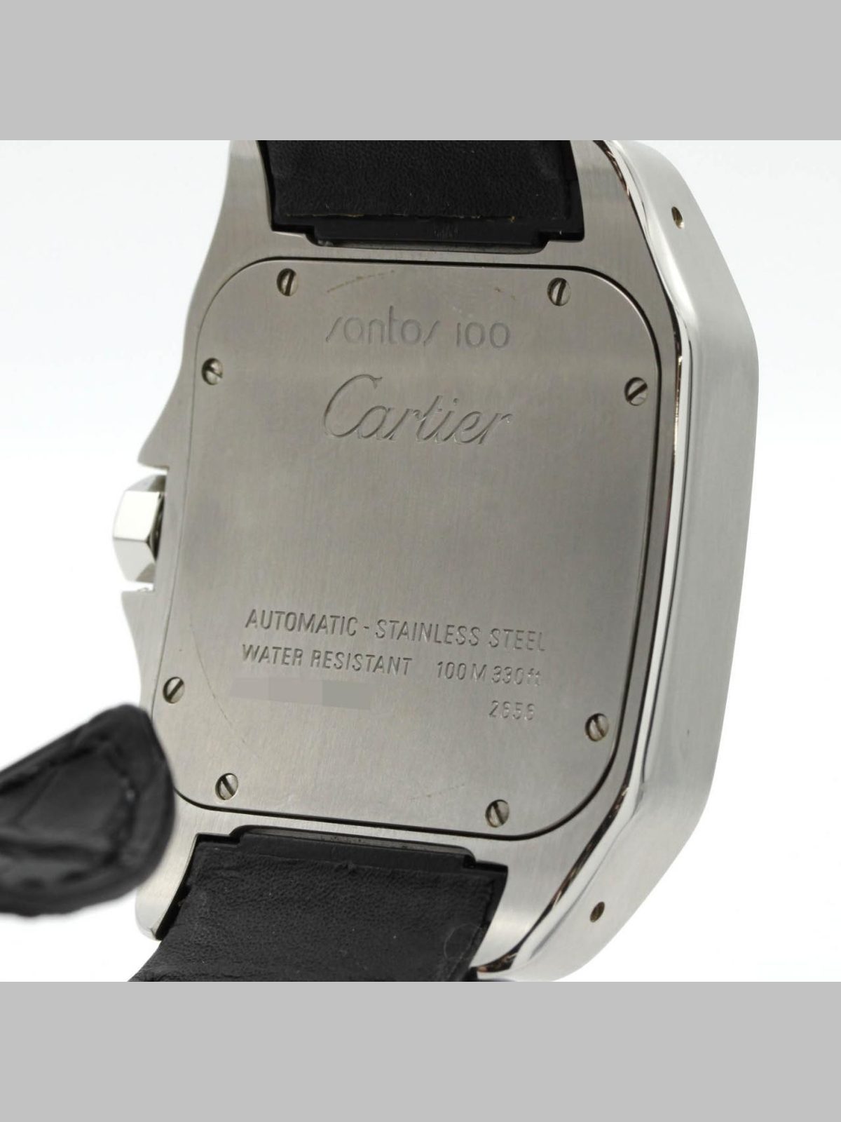 CARTIER Authentic [Unserviced - Value Price] Cartier Santos 100 LM W20073X8 Stainless Steel Watch