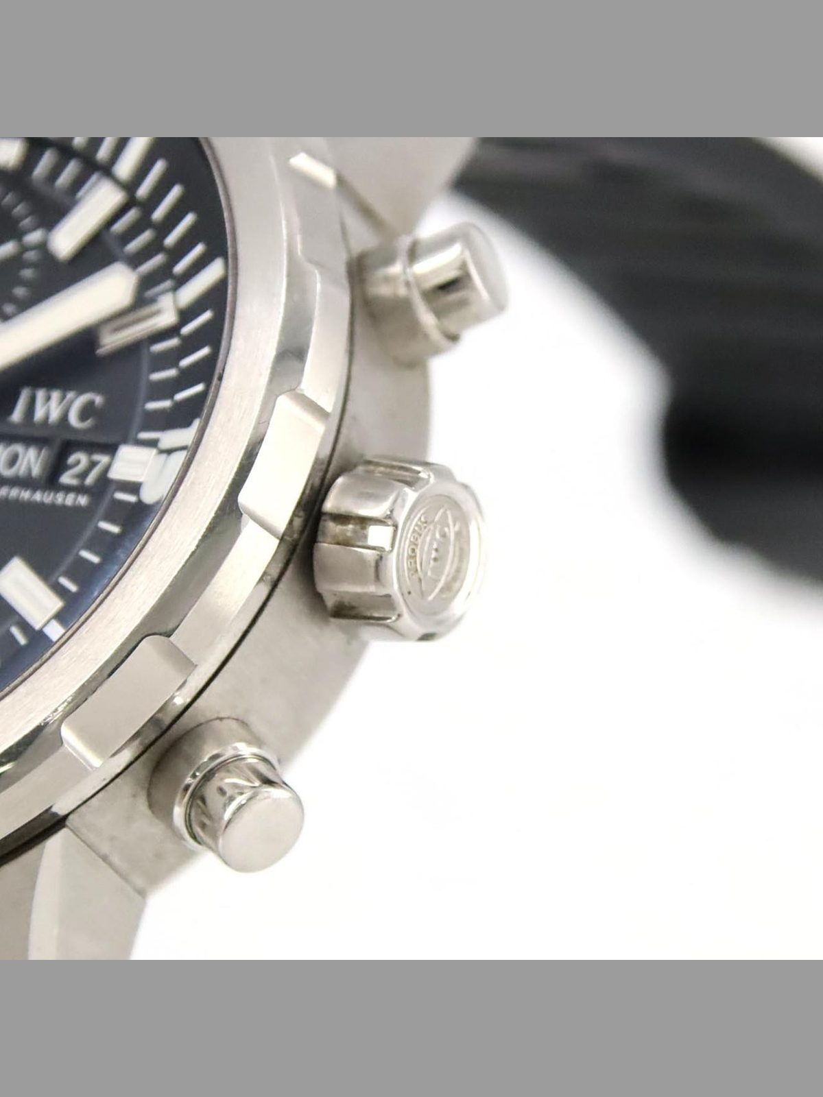 IWC Authentic [Unserviced - Value Price] IWC Aquatimer Chronograph IW376803 Stainless Steel 44mm Wristwatch