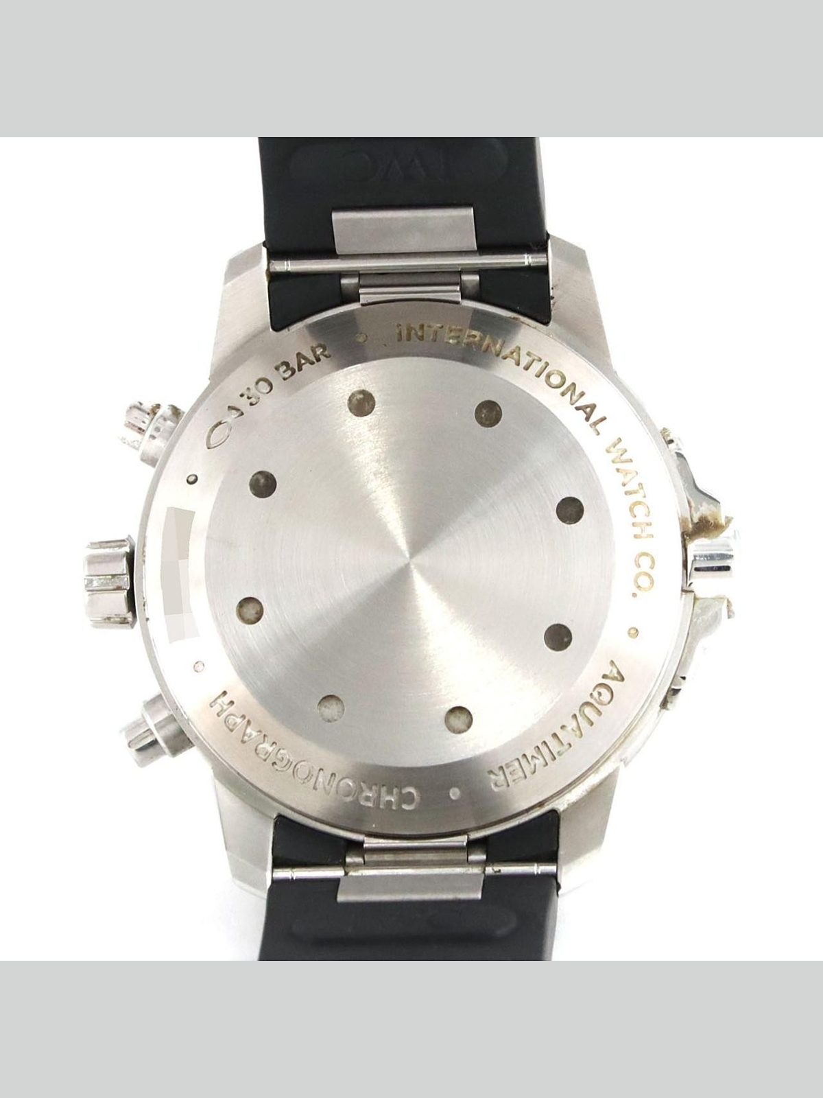IWC Authentic [Unserviced - Value Price] IWC Aquatimer Chronograph IW376803 Stainless Steel 44mm Wristwatch