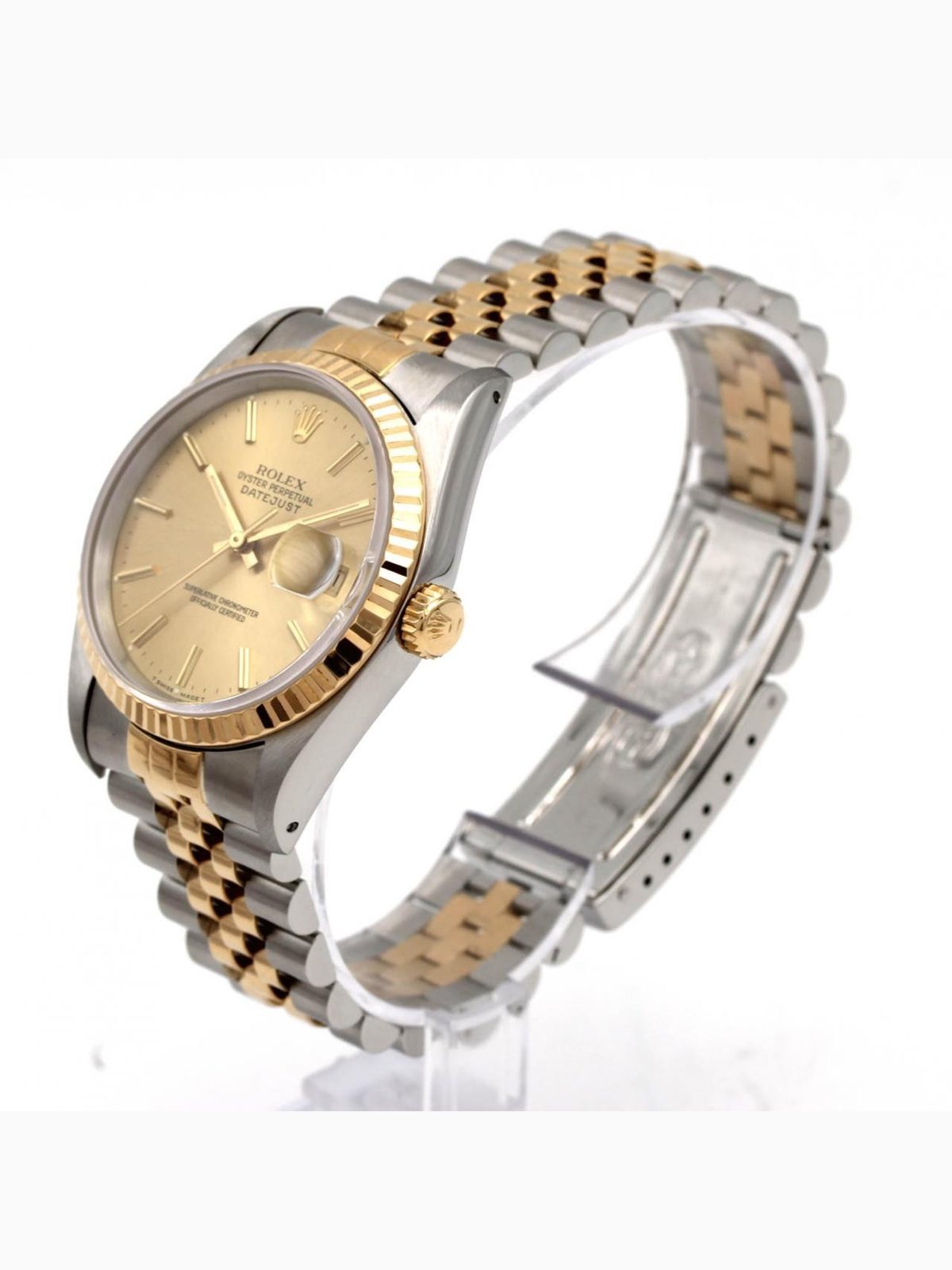 ROLEX Authentic Rolex Datejust 16233 SSxYG Mechanical Automatic X-Series #270-004-...