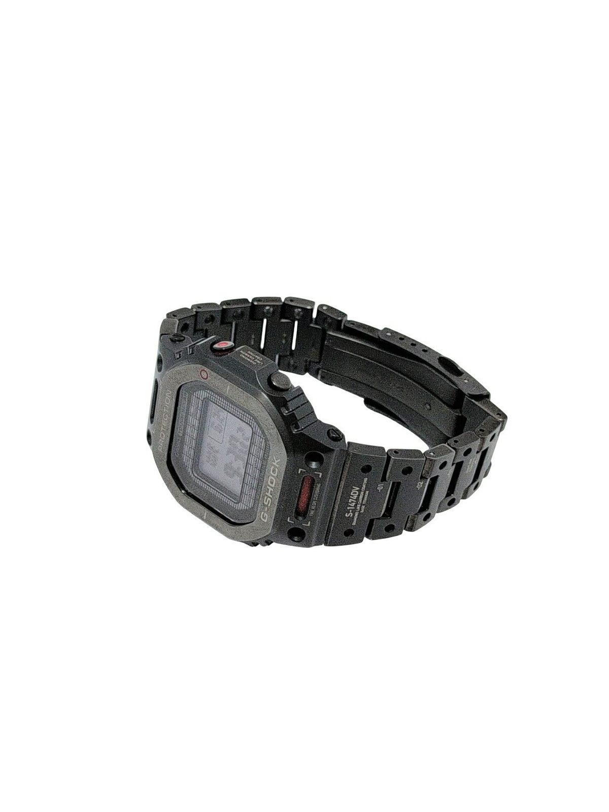 Casio G SHOCK G Shock FULL METAL GMW B5000 model black Gundam used