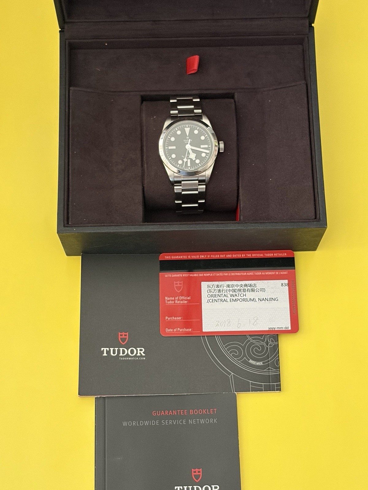 TUDOR Black Bay 36 36mm Black Dial. Ref. 79500-0001 - ETA Movement - (2018)