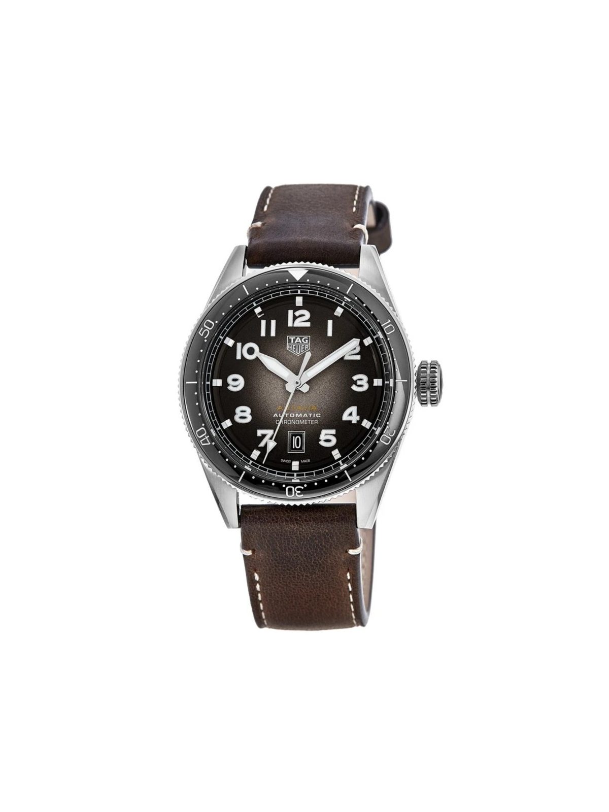 TAG Heuer New Tag Heuer Autavia Calibre 5 Chronometer Men's Watch WBE5114.FC8266