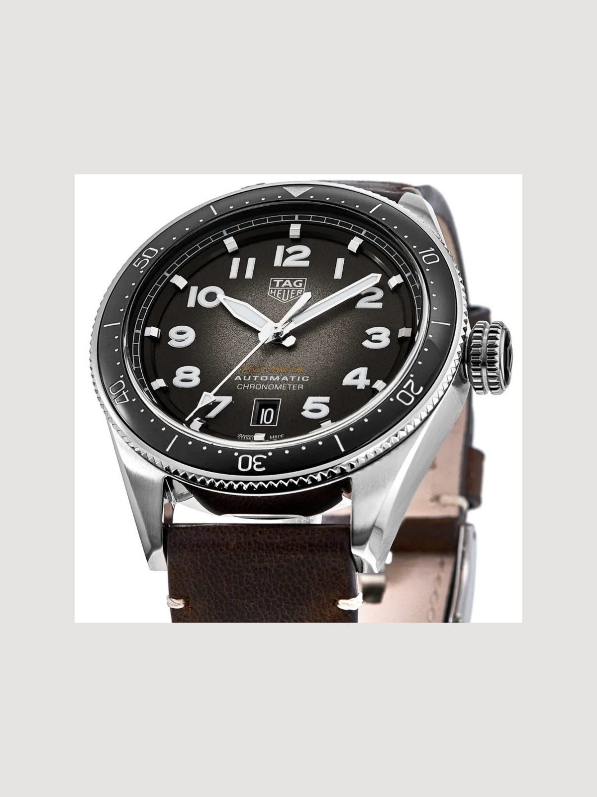 TAG Heuer New Tag Heuer Autavia Calibre 5 Chronometer Men's Watch WBE5114.FC8266