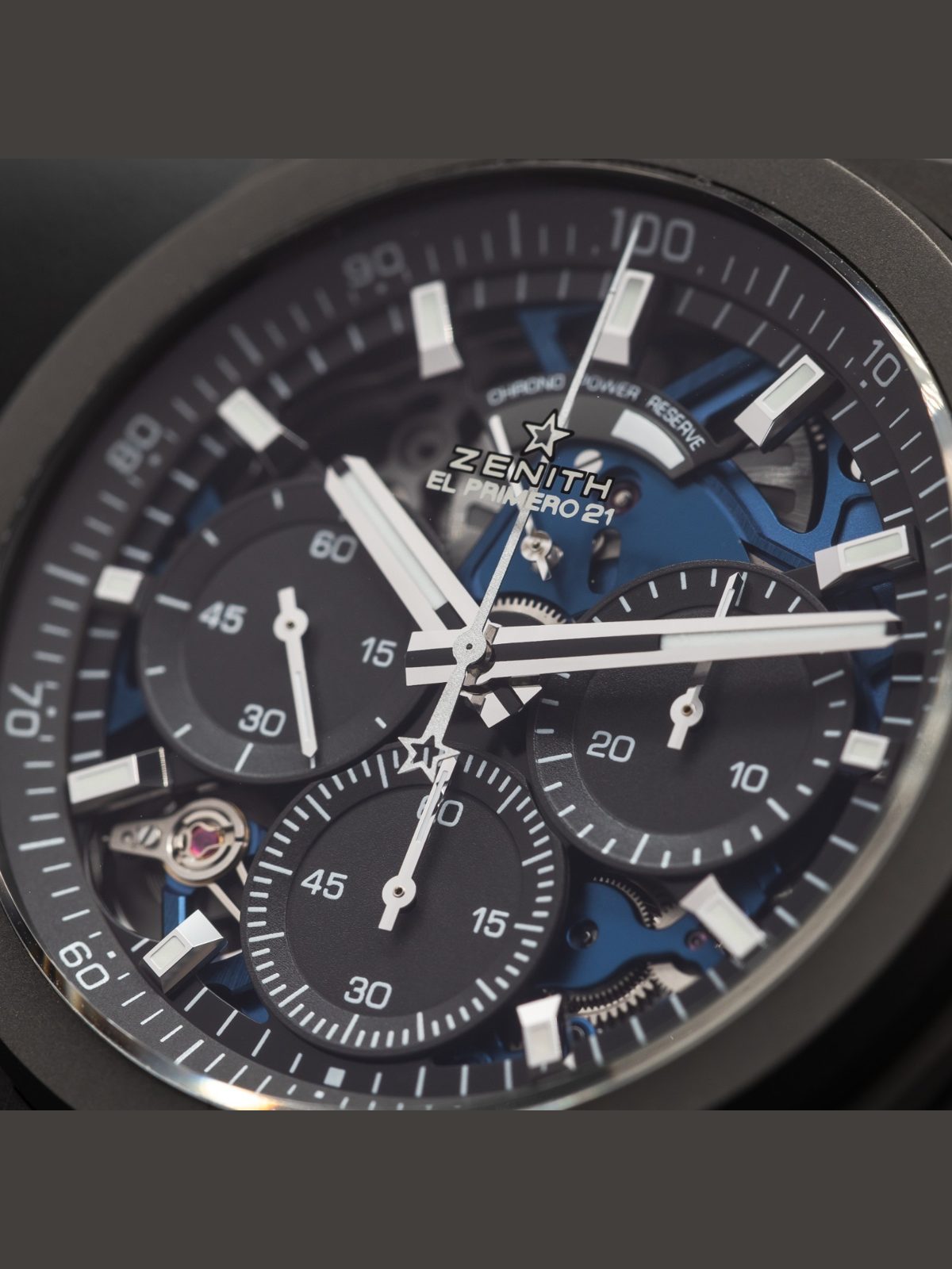 Zenith Defy El Primero Titanium Chronograph "Ultra Blue" - 97.9001.9004/81.R946
