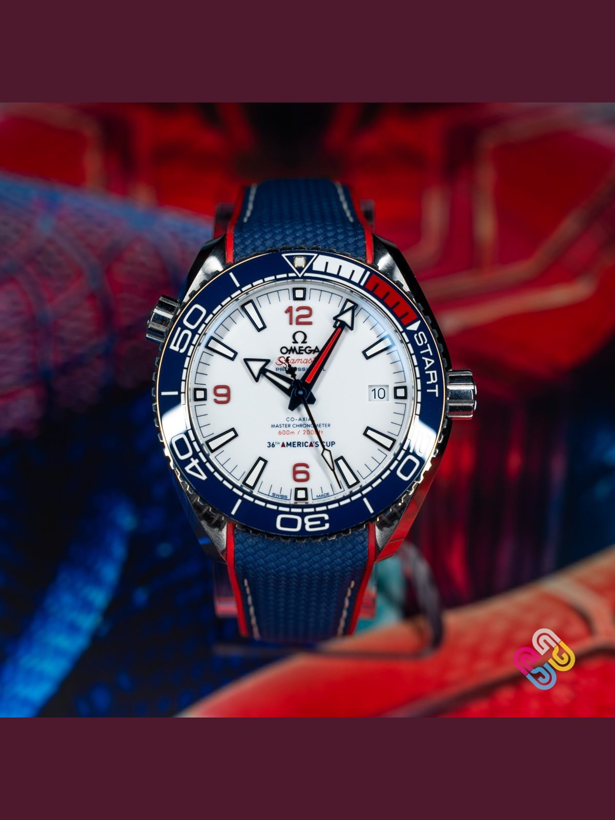 OMEGA 2021 Omega Seamaster Planet Ocean 600m America’s Cup 43.5mm 215.32.43.21.04.001