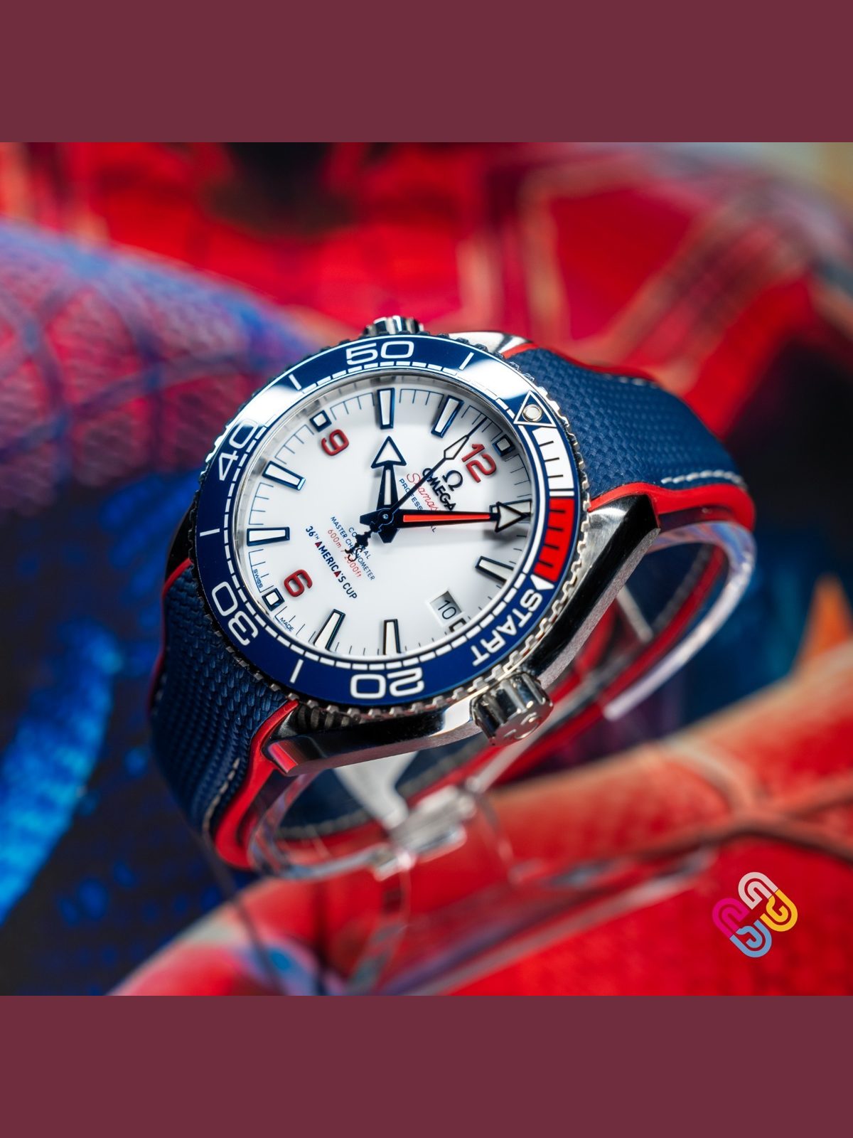 OMEGA 2021 Omega Seamaster Planet Ocean 600m America’s Cup 43.5mm 215.32.43.21.04.001