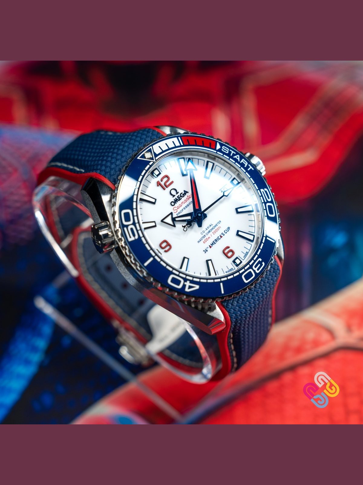 OMEGA 2021 Omega Seamaster Planet Ocean 600m America’s Cup 43.5mm 215.32.43.21.04.001