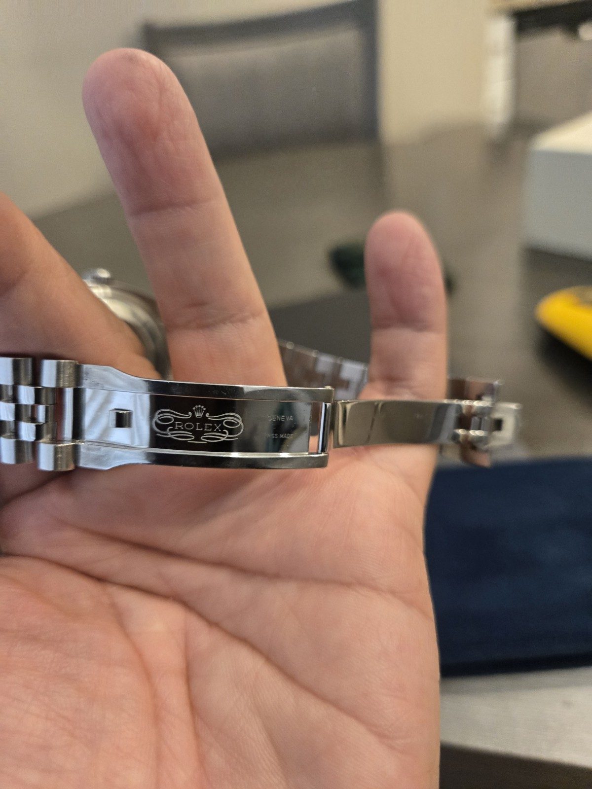 Rolex Datejust 36mm Motif Dial Diamond Anniversary Super Jubilee Bracelet