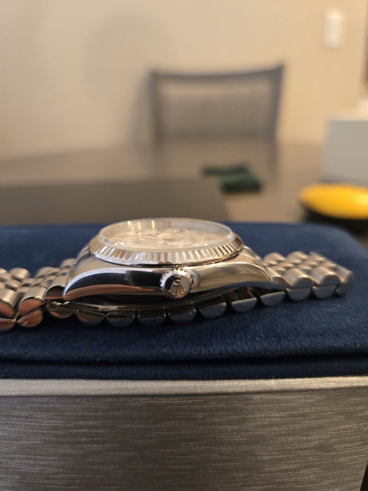 Rolex Datejust 36mm Motif Dial Diamond Anniversary Super Jubilee Bracelet