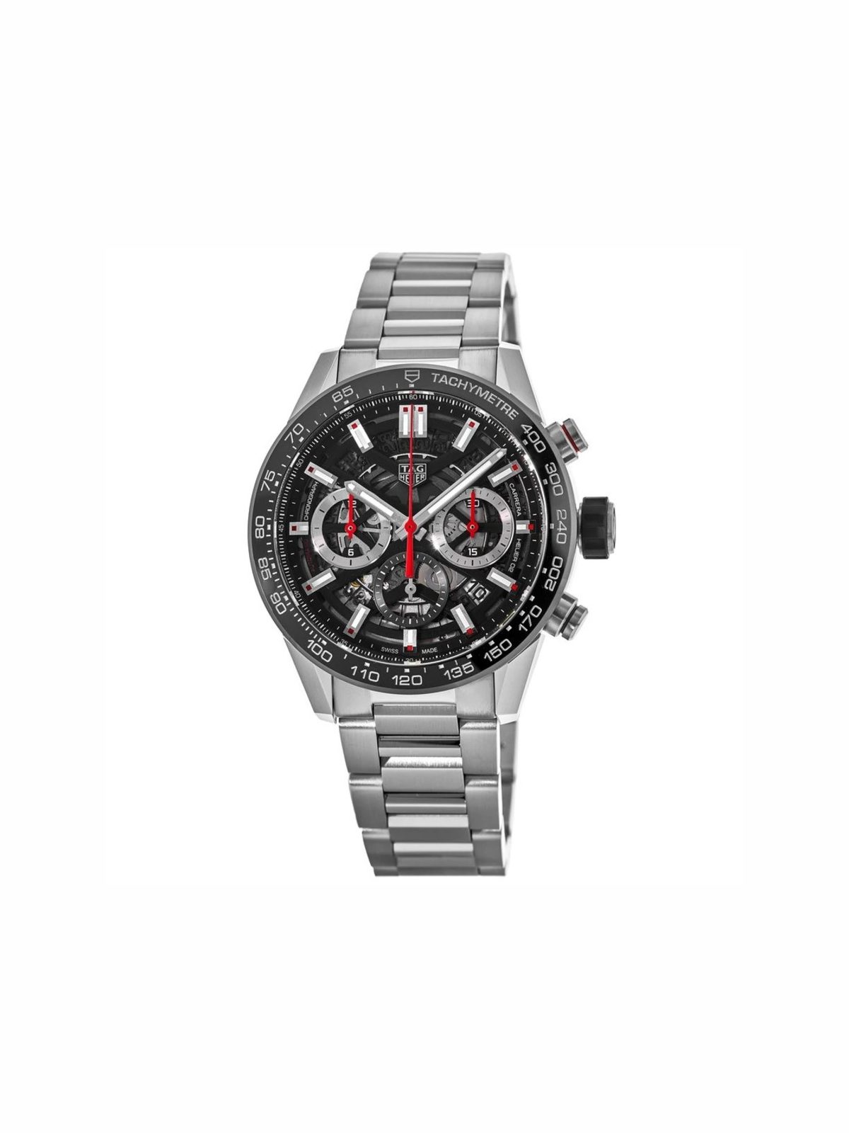 Tag Heuer New Tag Heuer Carrera Calibre Heuer 02 Skeleton Men's Watch CBG2010.BA0662