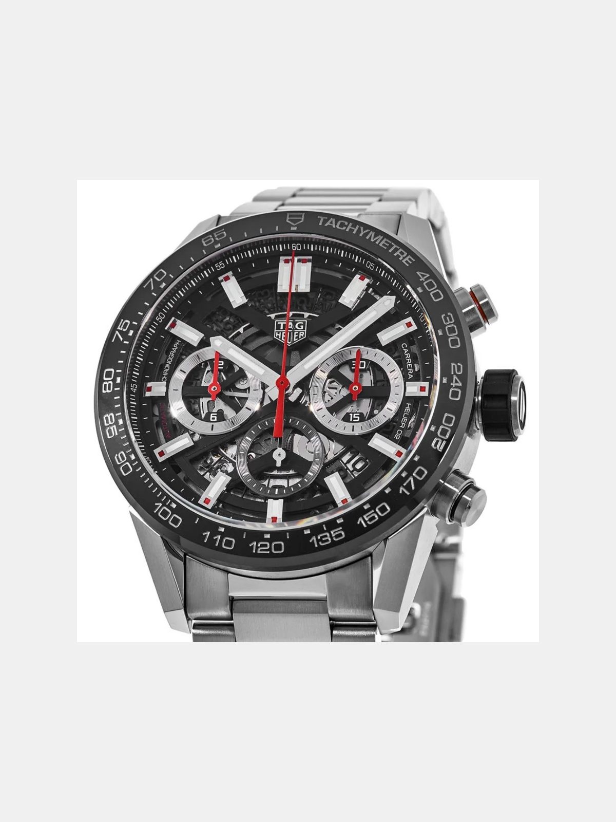 Tag Heuer New Tag Heuer Carrera Calibre Heuer 02 Skeleton Men's Watch CBG2010.BA0662