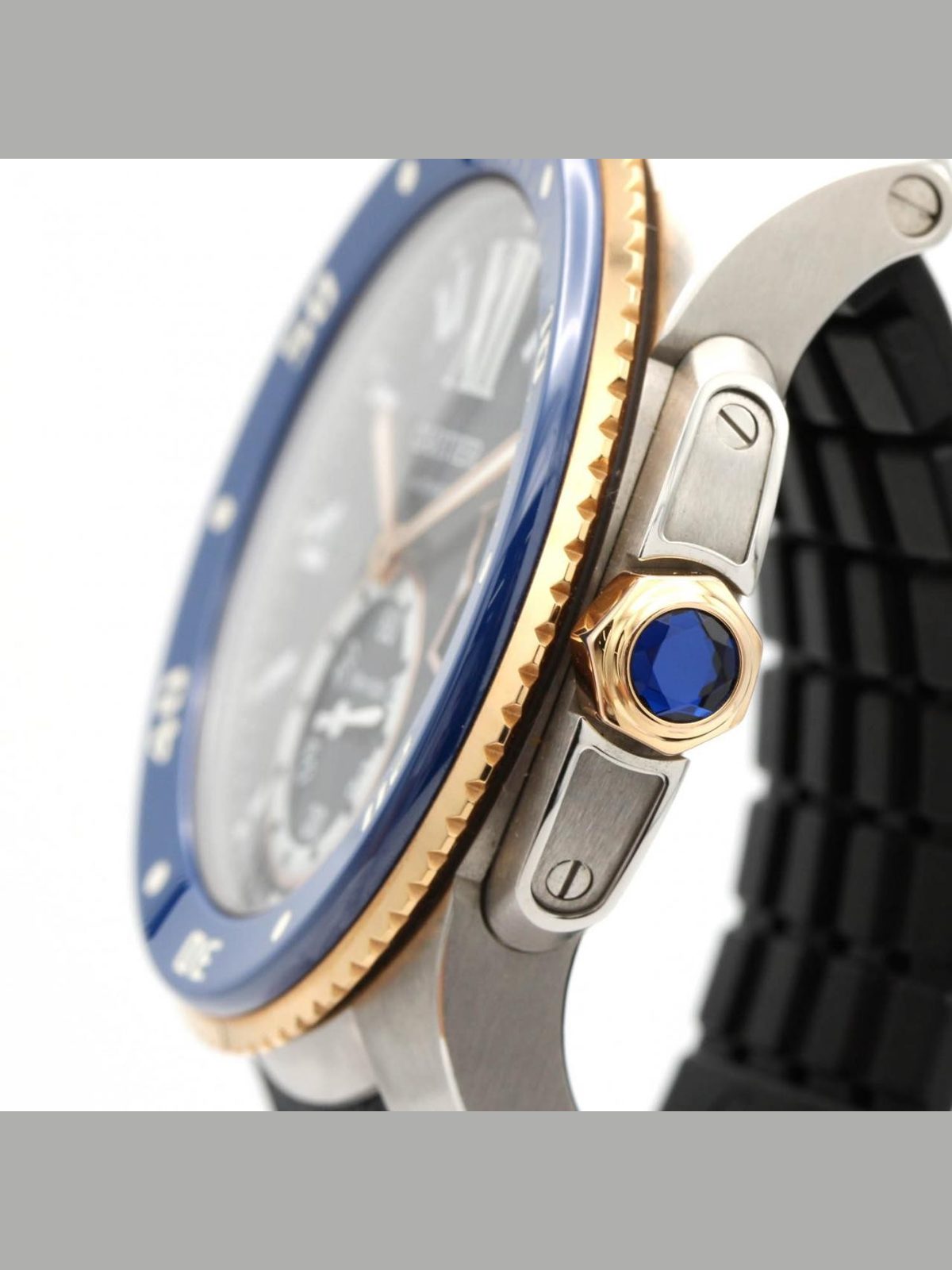 CARTIER Authentic Cartier Calibre de Cartier Diver PG Combi W2CA0008 SSxPG Mechanical Watch