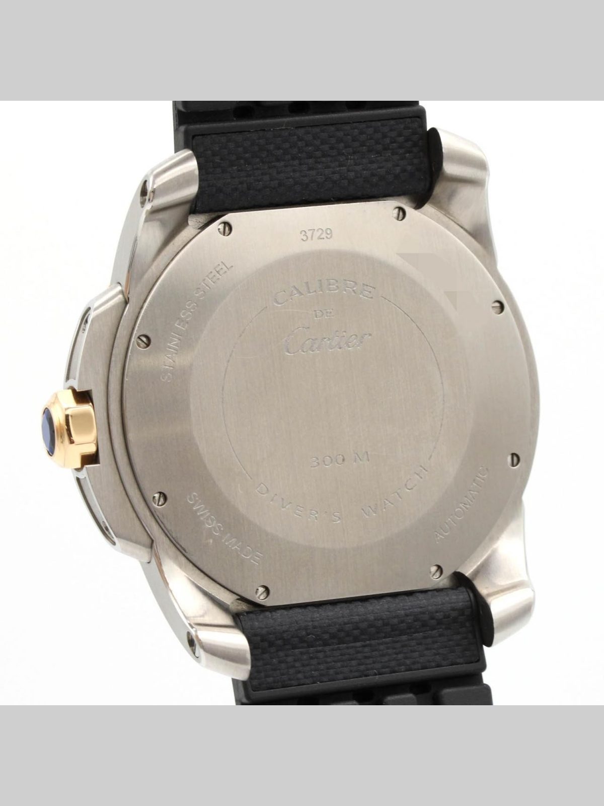 CARTIER Authentic Cartier Calibre de Cartier Diver PG Combi W2CA0008 SSxPG Mechanical Watch