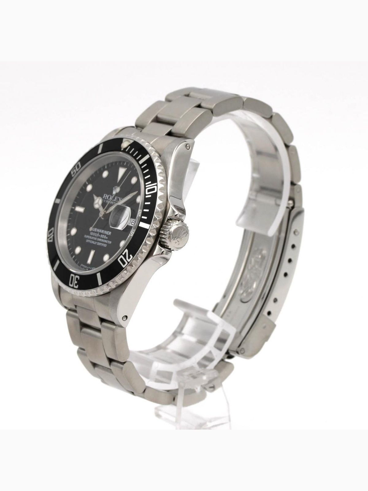 ROLEX Authentic Rolex Submariner Date 16610. Stainless Steel Mechanical Automatic....