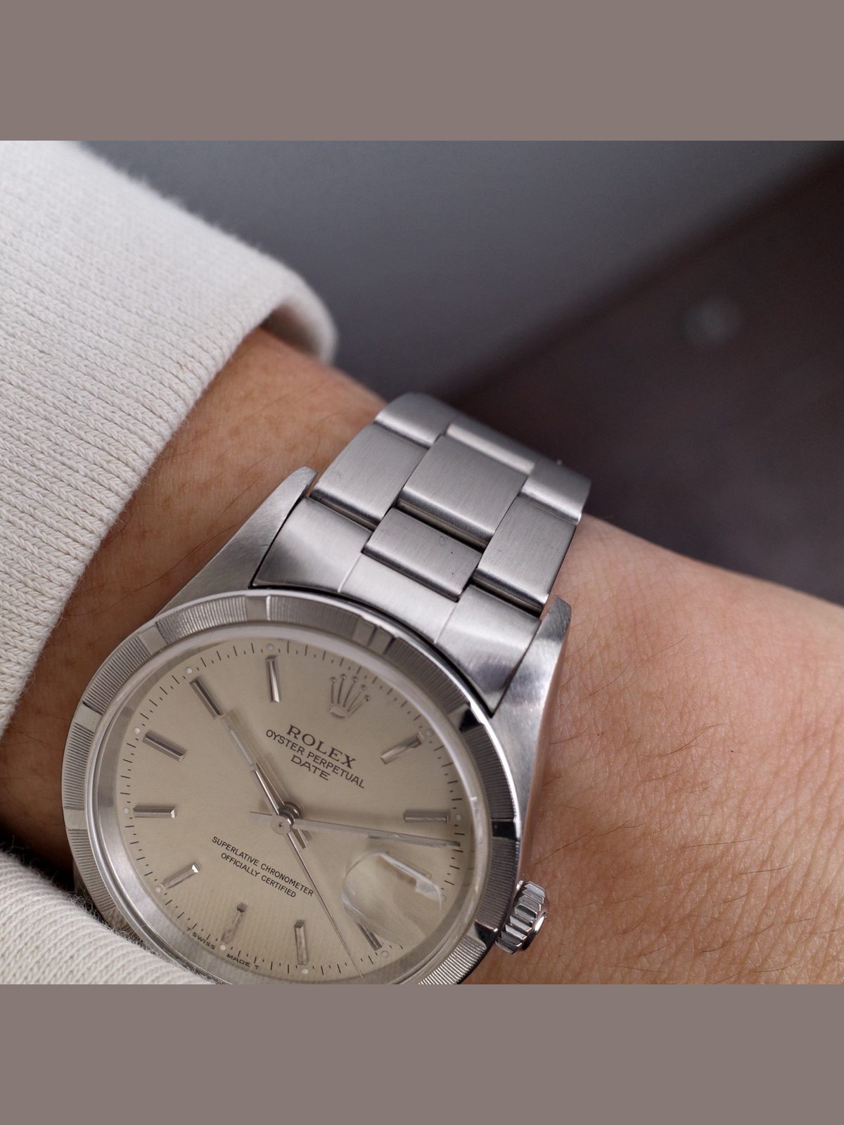 Rolex Date 34mm 15210 Automatic Stainless Steel