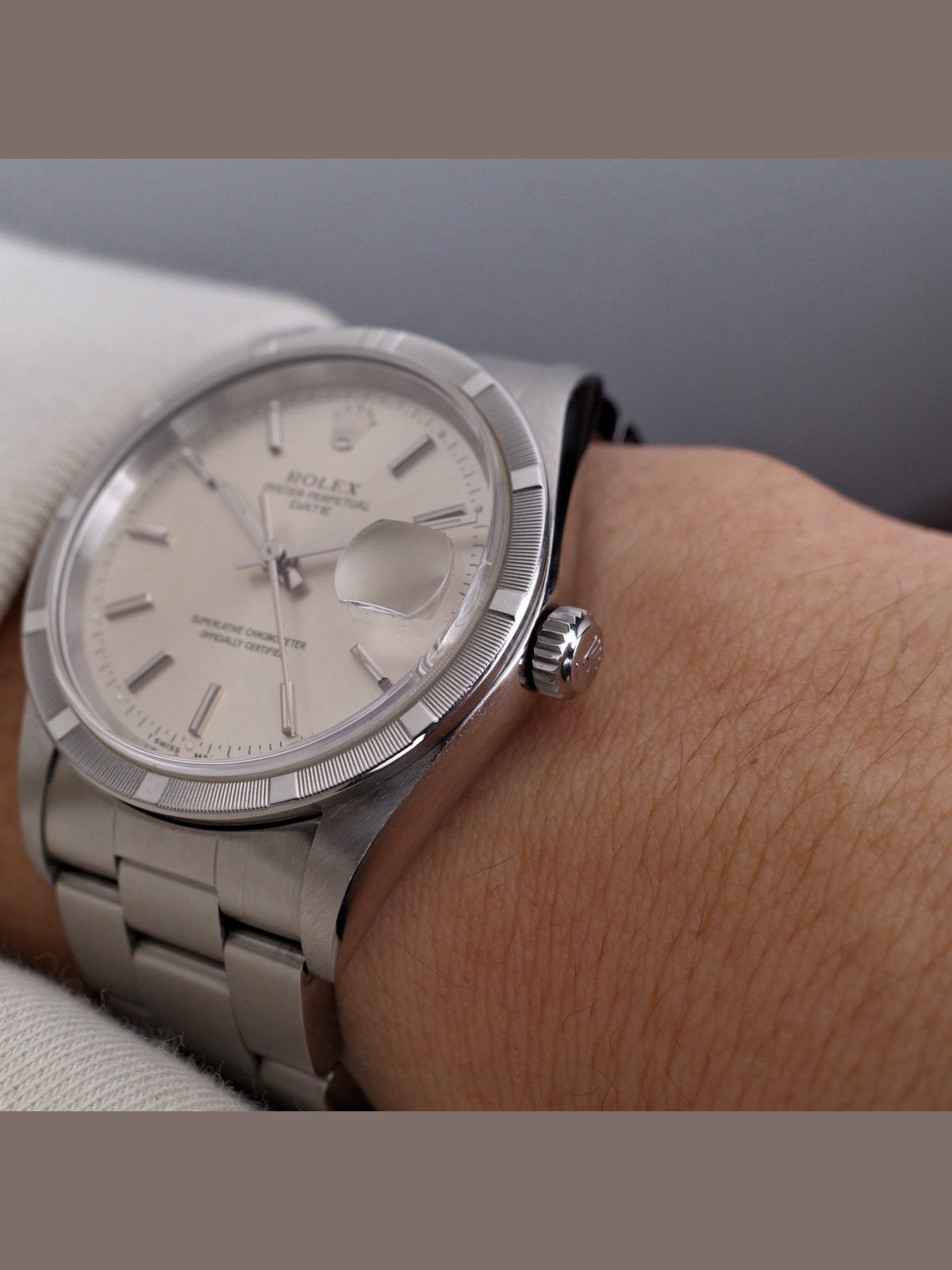 Rolex Date 34mm 15210 Automatic Stainless Steel