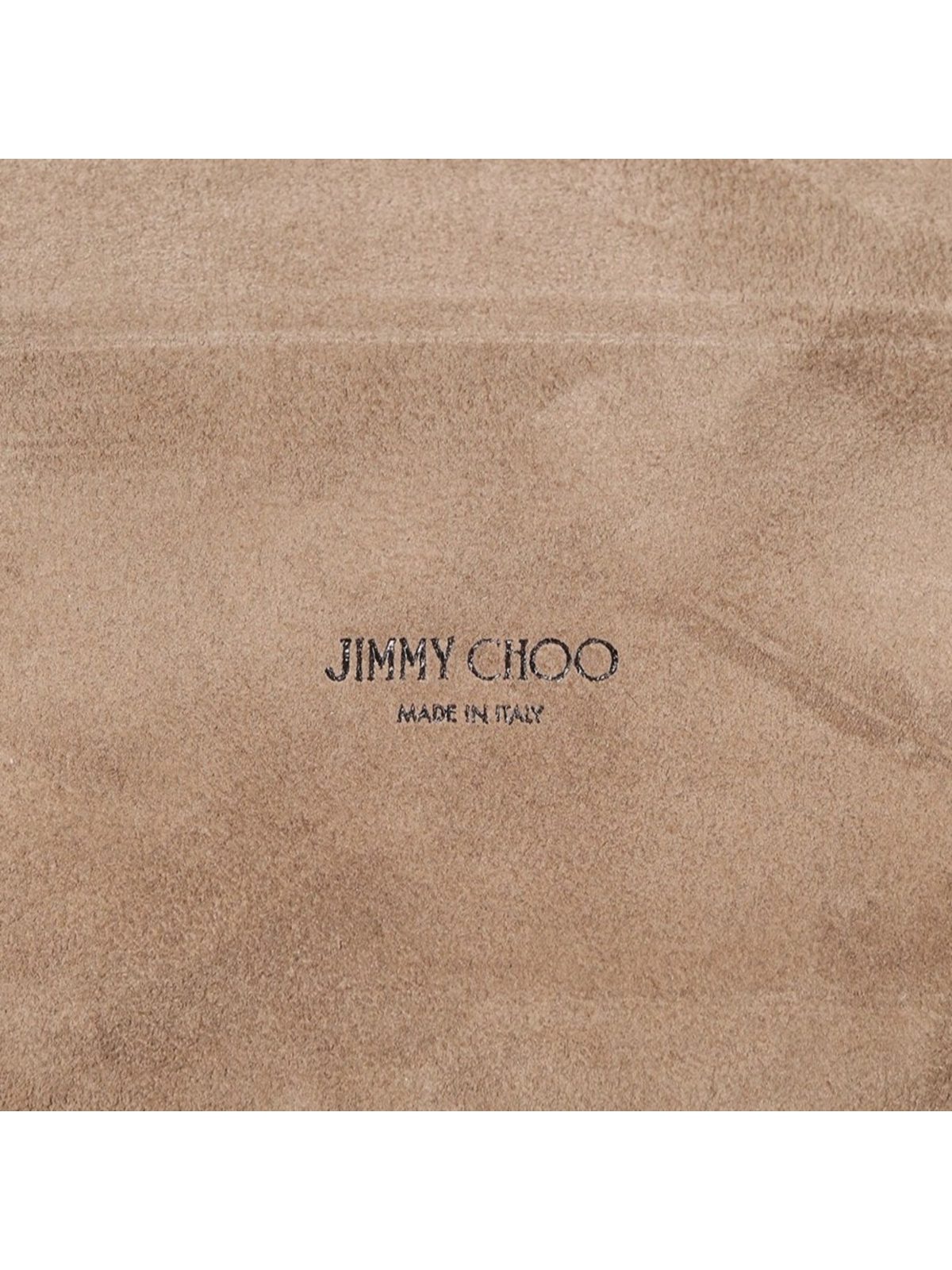 Jimmy Choo Lockett Metallic Silver Studded Leather Crossbody Bag