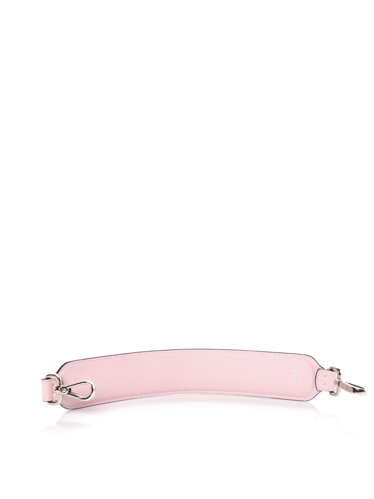 Fendi Mini Strap You Pink Peonia Multicolor "LOVE" Studded Leather