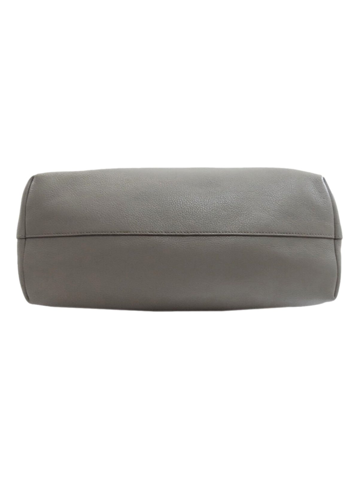 Prada Gray Vitello Phenix Shopping Tote Bag