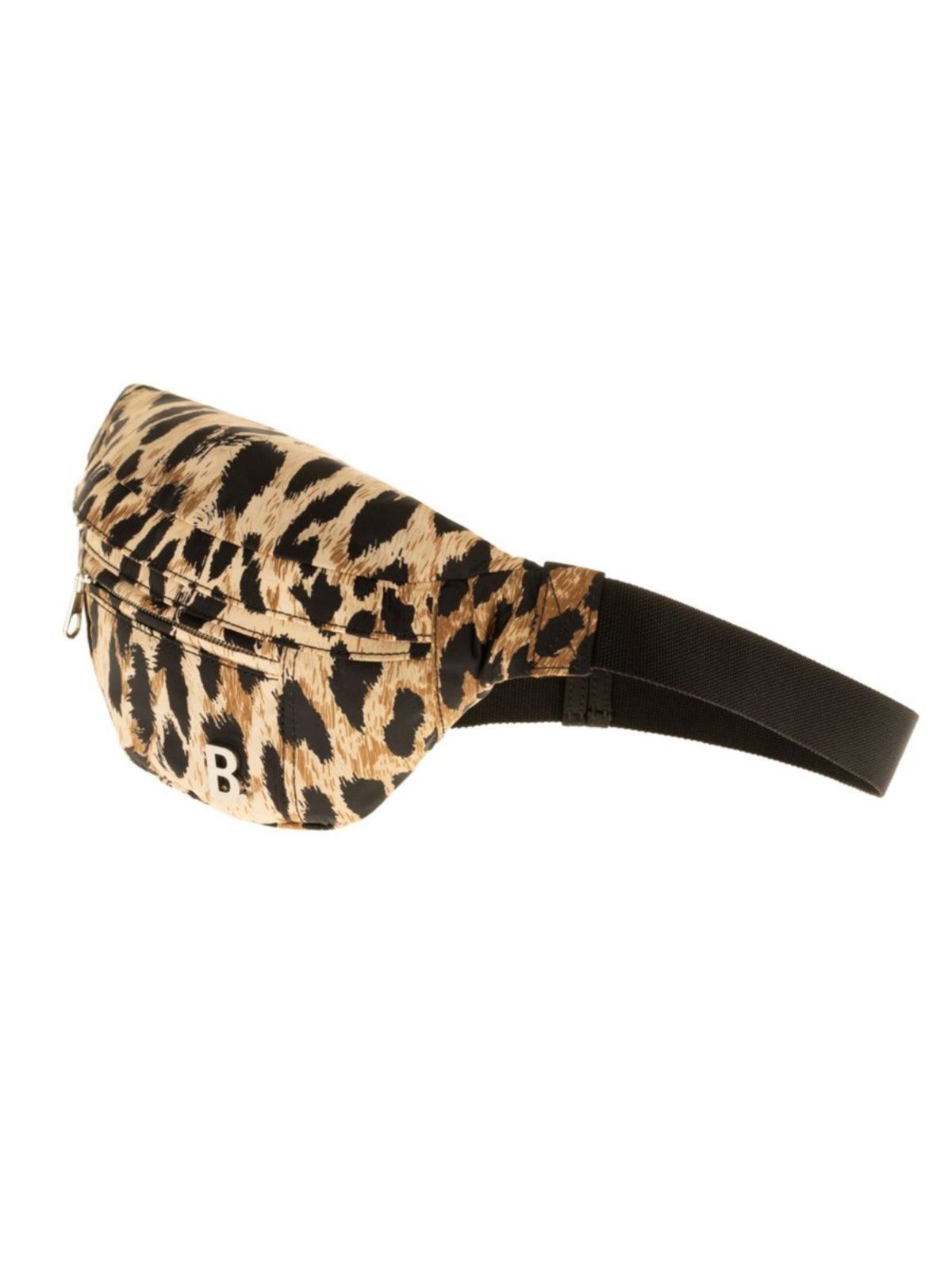 Balenciaga Nylon Leopard Print Belt Bag