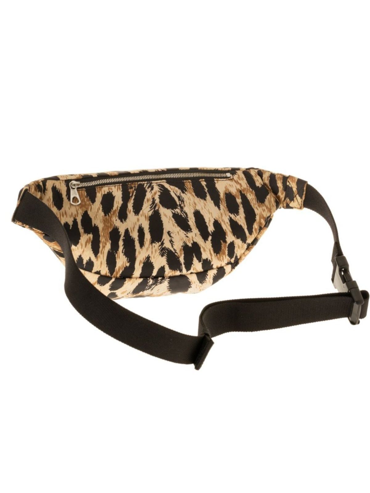 Balenciaga Nylon Leopard Print Belt Bag