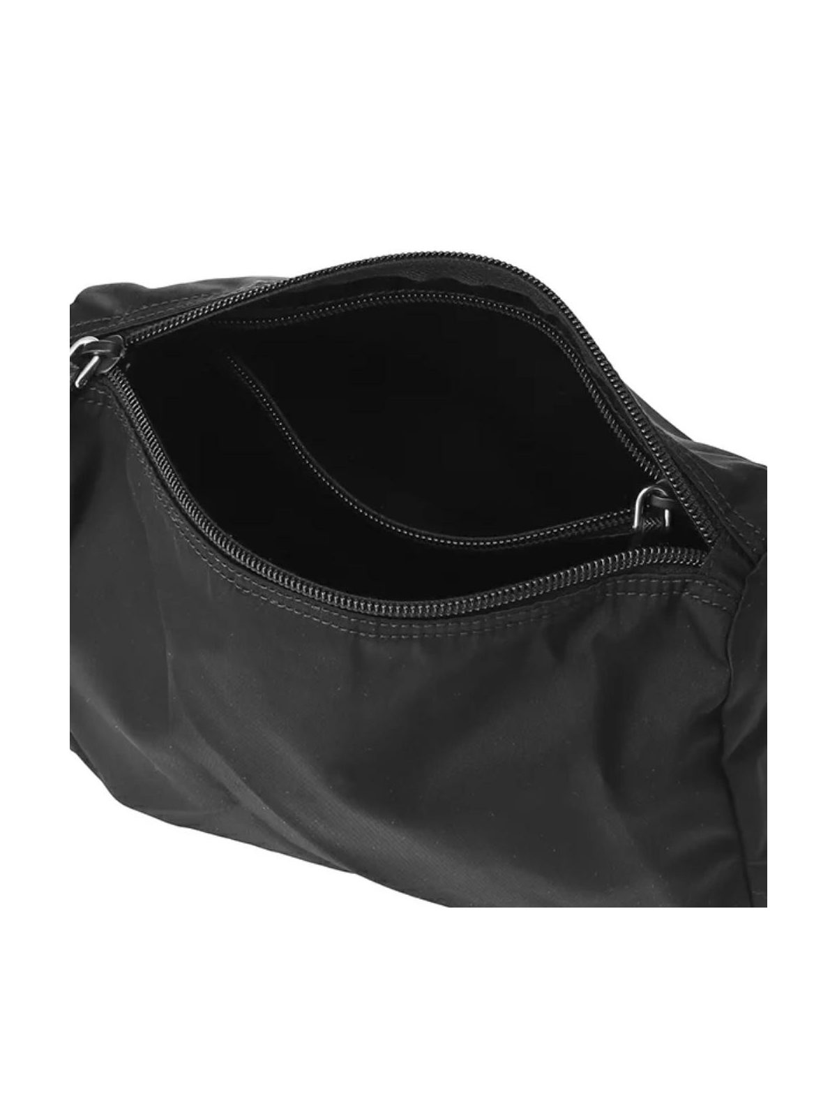 Prada Black Tessuto Nylon Medium Cosmetic Case Clutch
