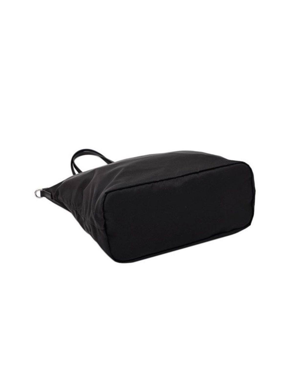 Prada Tessuto Nylon Black Convertible Shopping Tote
