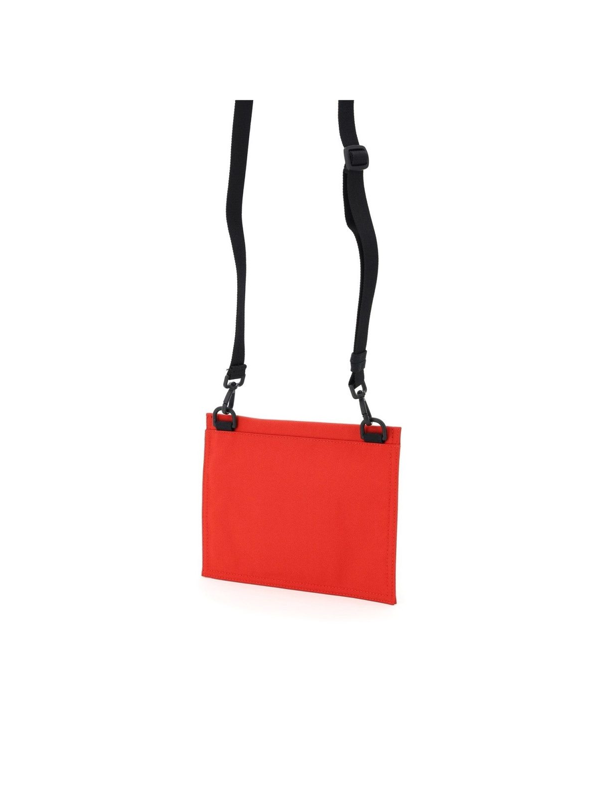 Balenciaga Explorer Bright Red Nylon Pouch Crossbody Bag