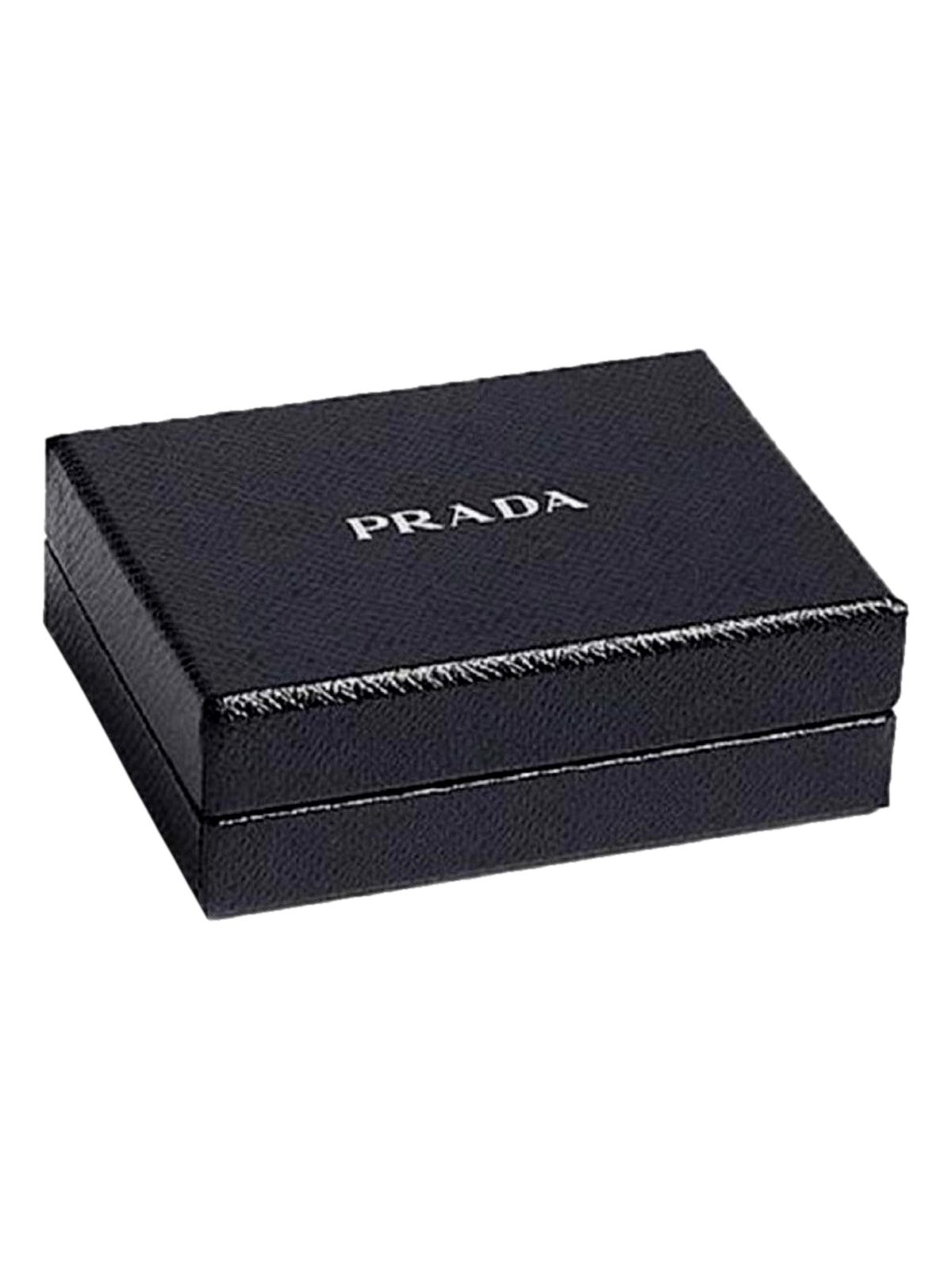 Prada Cipria Beige Vitello Move Leather Chain Wallet Crossbody
